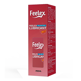 Gel bôi trơn Feelex Lubricant mát lạnh, ấm nóng, siêu trơn - Lọ 250ml