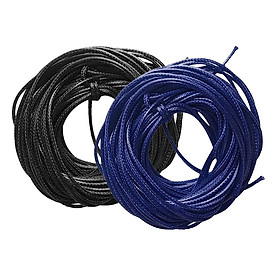 2 Pieces/set 10m Waxed Nylon Cord String Jewelry Making Accessories for DIY Necklace Bracelet Beading 1.5mm