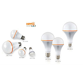 Combo 3 Đèn LED Búp Hippo 3W - Made In Korea