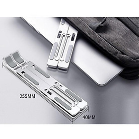 Mua Đế tản nhiệt dạng xếp  siêu mỏng N3 Notebook Holder dùng cho Macbook/Laptop (0.3cm slim  8°)hợp kim  gấp gọn.
