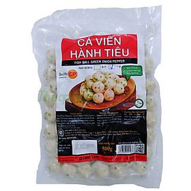 Chỉ Giao HCM - Cá viên hành tiêu CP - Gói 500g