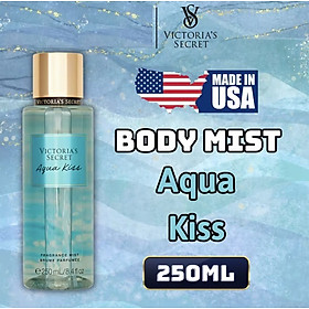 Victoria Secret Aqua Kiss Chính Hãng - Body Mist Victoria Secret Aqua Kiss 250ml & Lotion Victoria Secret Aqua Kiss Chính Hãng 236ml