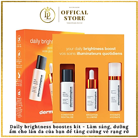 Daily brightness boostes kit - Làm sáng, dưỡng ẩm cho làn da của bạn để tăng cường vẻ rạng rỡ