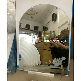 Mua GƯƠNG TREO TƯỜNG HOA VĂN KT NGANG 45 x CAO 60cm (VT)