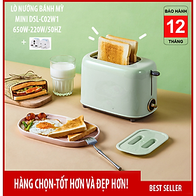 Mua Máy nướng bánh mỳ sandwich mini DSL-C02W1