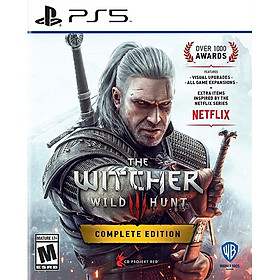 Hình ảnh Đĩa game The Witcher 3 Wild Hunt Complete Edition PS5-Hàng chính hãng