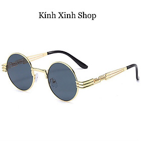 Kính râm nam, Kính mát Mắt tròn Hàn Quốc đẳng cấp cao cấp (Nhiều màu)