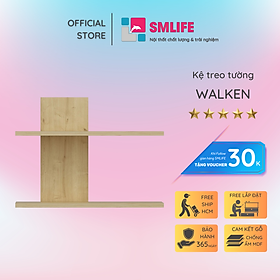 Mua Giá sách treo tường đẹp SMLIFE Walken