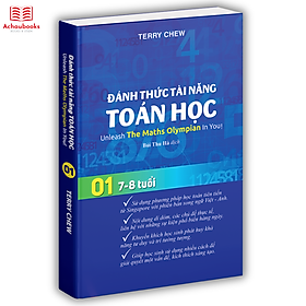 Sách - Đánh thức tài năng toán học 1 - Toán lớp 1, lớp 2 ( 7 - 8 tuổi ) - Á Châu Books