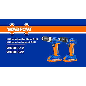 MÁY KHOAN DÙNG PIN 20V 35NM WADFOW WCDP512 - HÀNG CHÍNH HÃNG