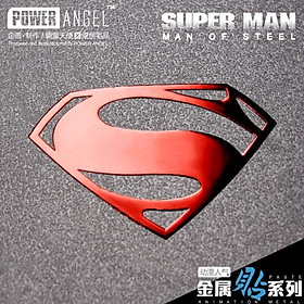Logo Superman Kim Loại Dán Điện Thoại