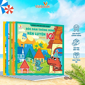 Sách - Bóc dán thông minh rèn Luyện IQ