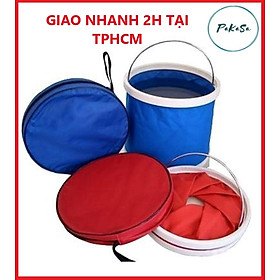 Mua Xô Đựng Nước Gấp Gọn ( 13 L) - Xô Phượt   Xô Rửa Xe   Xô Câu Cá - PaKaSa - Hàng Chính Hãng