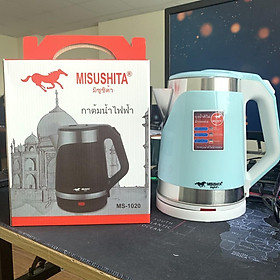 Mua Ấm siêu tốc Thái Lan MISUSHITA MS-1020 Công suất lớn 1500W - 2 2L