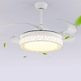 Mua Quạt trần đèn trang trí phòng khách đẹp hiện đại - HLFAN865