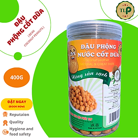 ĐẬU PHỘNG CỐT DỪA TÂN LỘC PHÁT HŨ 400G