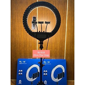 Đèn Led Ring HQ 18 LiveStream Makeup Spa Size 45cm