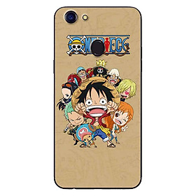 Ốp Lưng in cho Oppo F5 - F5 Youth Mẫu Băng Hải Tặc Mũ Rơm - Hàng Chính Hãng