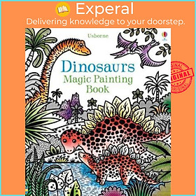 Sách - Dinosaurs Magic Painting Book by Lucy Bowman (UK edition, paperback)