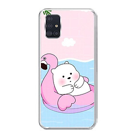 Ốp lưng điện thoại Samsung Galaxy A51 - Silicon dẻo - 0056 RELAX01 - Hàng Chính Hãng