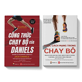 Sách - Combo Thể Thao - Chạy bộ - Công thức Chạy Bộ của Daniels +Cuộc Cách Mạng Trong Chạy Bộ - Pandabooks