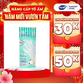 Găng Tay Chống Khuẩn TPE MyJae Một Lần Dùng Nấu Ăn, Rửa Chén Bát Size M (40 Cái/Hộp)