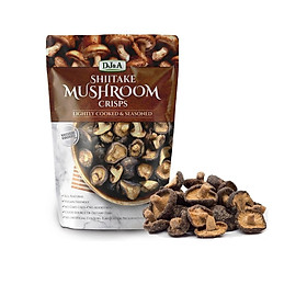 DJ&A SHIITAKE MUSHROOM CRISPS (150g) - Snack Nấm Hương Sấy Giòn Của Úc