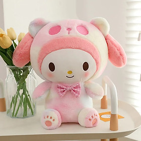 Thú nhồi bông Kuromi - Melody - Cinnamoroll họa tiết loang đáng yêu - Size 35cm đến 90cm - Quà tặng gấu bông mềm mịn cho bé