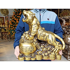 Mua Hổ Như Ý Tài Lộc cỡ đại hàng VIP  tượng hổ phong thủy Tài Lộc Nhâm Dần 2022