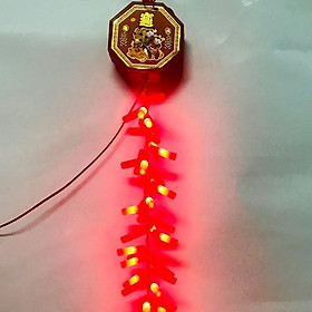 Mua Dây pháo đèn led điện tử có đèn và âm thanh 1 mét
