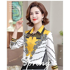Áo sơ mi lụa trung niên cao cấp cực chảnh -hàng sẵn