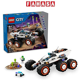 Đồ Chơi Lắp Ráp Xe Thám Hiểm Không Gian Và Người Ngoài Hành Tinh - Space Explorer Rover And Alien Life - Lego City 60431 (311 Mảnh Ghép)