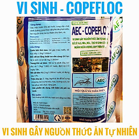 AEC-COPEFLOC Vi sinh tạo nguồn thức ăn tự nhiên, khử khí độc, tạo lợi khuẩn ao nuôi tôm