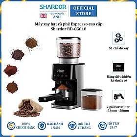 Mua Máy xay hạt cà phê Espresso cao cấp Shardor BD-CG018 - Hàng Nhập Khẩu
