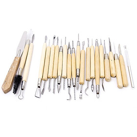 1pack Pottery Clay Sculpture Carving Tool Set
