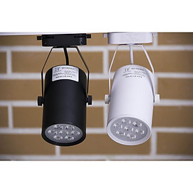 Mua Đèn rọi ray 7w SMD mắt trâu các loại vỏ trắng vỏ đen ánh sáng trắng ánh sáng vàng