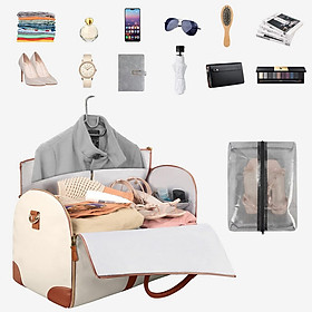 Túi Đựng Quần Áo Vest Suits Elegant Bag Unisex Chống Nước , Có Túi Đựng Giày - Home Decor Furniture