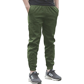 Quần Jogger kaki ống bó phong cách thể thao trẻ trung năng động 