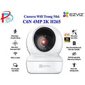 Mua Camera Wifi Trong Nhà EZVIZ C6N 4MP 2K Quay Quét 355 độ - Đàm thoại 2 chiều - Hàng Chính Hãng
