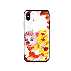 Ốp Lưng Kính Cường Lực cho điện thoại Iphone X / Xs - Tài Lộc 02