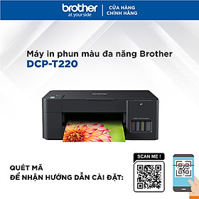 Máy in phun màu đa năng Brother DCP-T220 - Hàng chính hãng