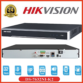 Mua  Hàng Chính Hãng  Đầu Ghi Hình IP NVR 4K HIKVISION 8/16/32 kênh 2 ổ cứng DS-7608NI-K2  DS-7616NI-K2  DS-7632NI-K2 - DS-7632NI-K2/16P