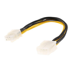 8Pin  Male to 8Pin EPS Female Power Adapter Cable for PC Motherboard 20CM