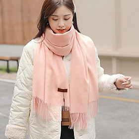 KHĂN CHOÀNG CASHMERE TRƠN MÀU CAO CẤP HÀNG LOẠI I MS12