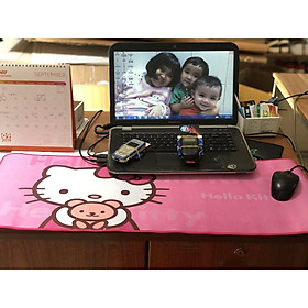 Mua TẤM LÓT CHUỘT KITTY SIZE TO 30X80CM - MIẾNG LÓT CHUỘT CỠ LỚN