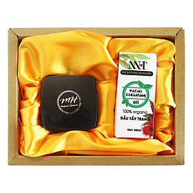 Bộ Sản Phẩm Chăm Sóc Da Mặt Cao Cấp MH Natural Skincare GBW068-8: Sun Whitening Cream - BB Cream SPF30++ (20g) + Facial Cleansing Oil - Dầu Tẩy Trang 100% Thiên Nhiên