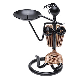 Mua Chân Đế Nến Mỹ Thuật Eden Candle Hình Cô Gái Gùi Ngồi EDC-N026