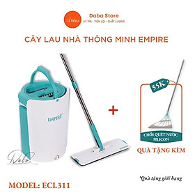 Mua Bộ cây lau nhà xoay 360 độ thông minh tự vắt EMPIRE - ECL311 Bộ lau nhà tách nước bẩn thông minh