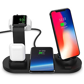 Mua Đế sạc đa năng 4 trong 1 sử dụng với mọi thiết bị và chân cắm  sạc không dây tiện lợi
