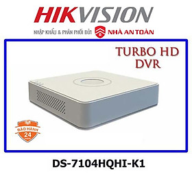 Mua Đầu ghi camera 4 kênh HDTVI up to 4MP Hikvision DS-7104HQHI-K1 - hàng chính hãng NAT